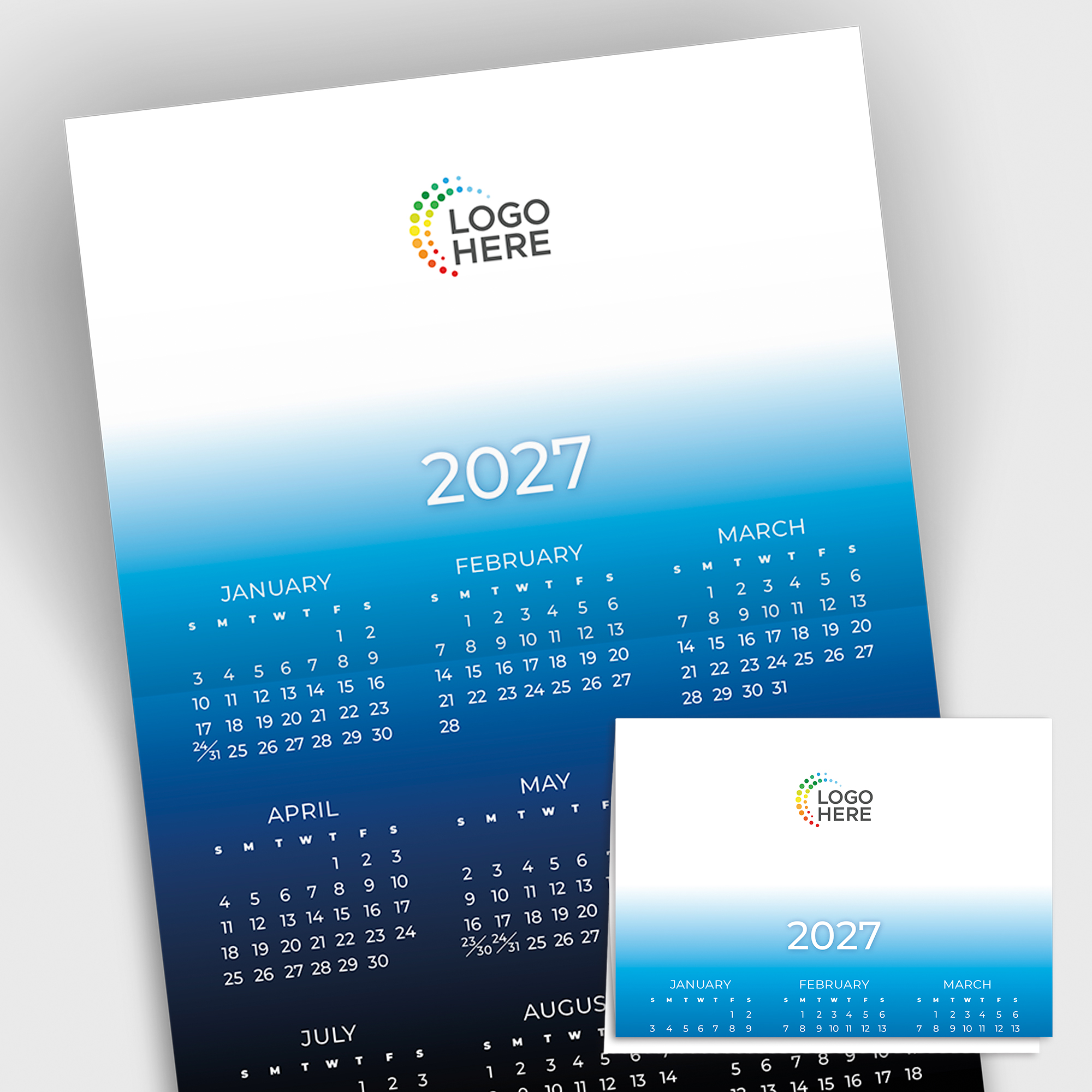 Universe Logo Top Calendar Card D3504U-4A Universe Logo Top Calendar Card D3504U-4A